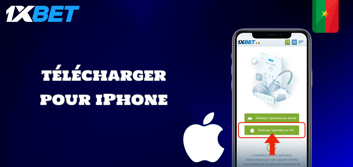 Comment telecharger 1xBet sur iPhone au Burkina Faso